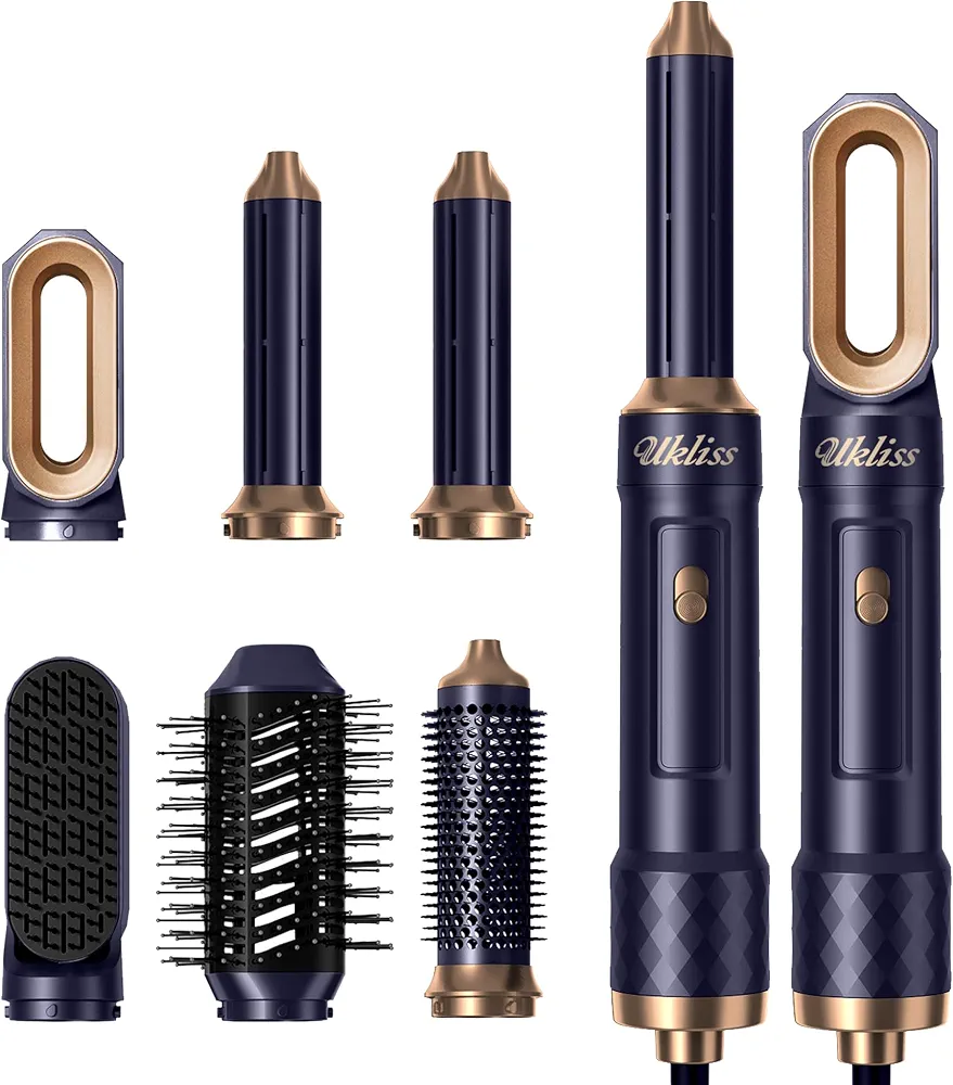 ست حالت‌دهنده و سشوار چندکاره ۶ در ۱ UKLISS مدل Air Styler 1000W
