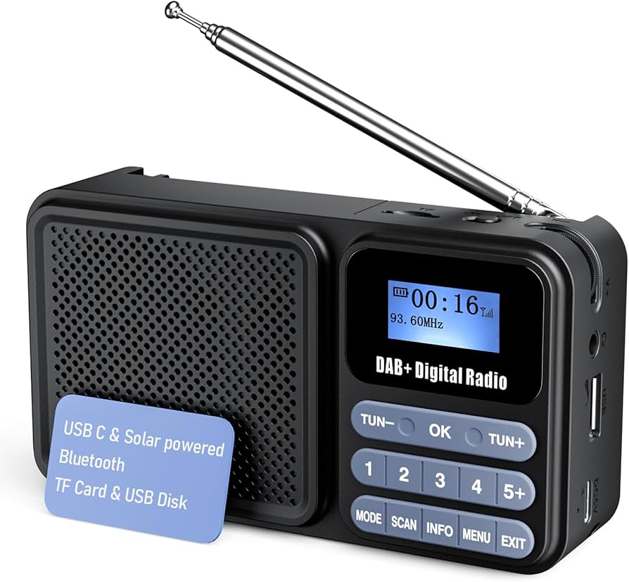 رادیو دیجیتال گالیپک مدل DAB-P11