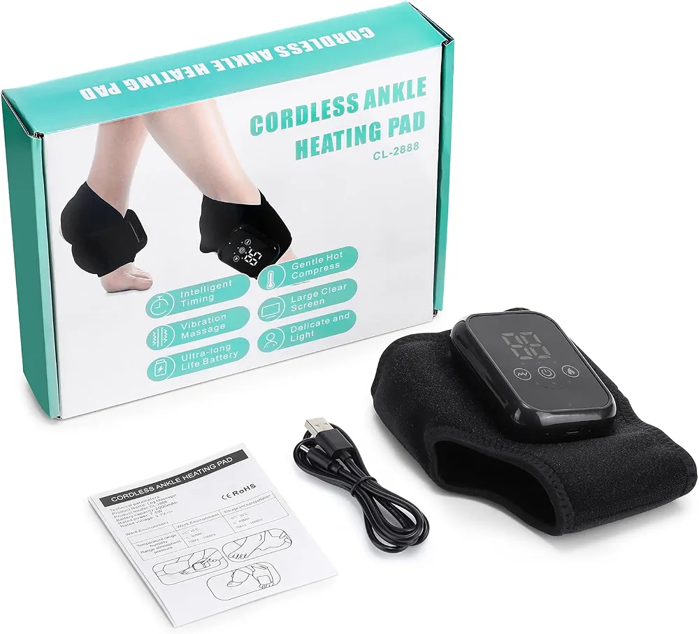 ماساژور برقی بی‌سیم مچ پا و کف پا مدل CL_2888 با گرمایش هوشمند