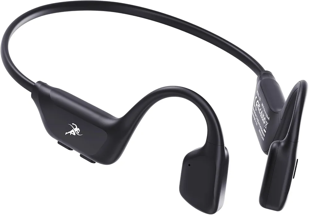 هدفون بلوتوثی القای استخوانی Bluetooth 6.0 ضدآب IPX7 مخصوص ورزش، رانندگی و کار