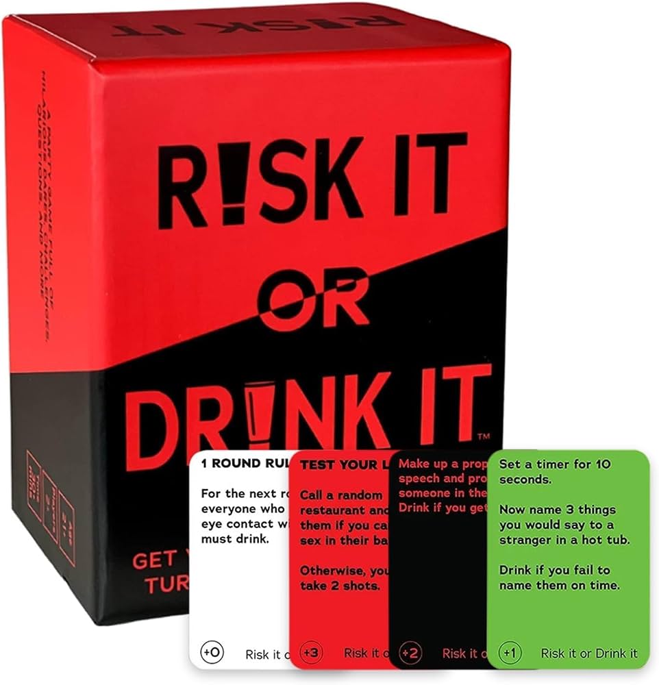 بازی کارتی ریسک کن یا بنوش | Risk It or Drink It