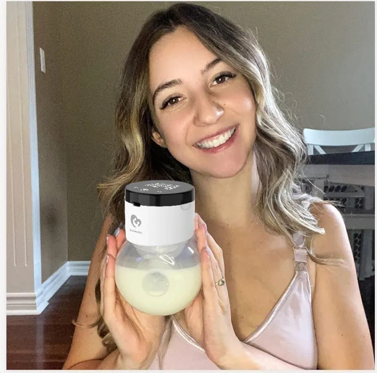 🍼 شیردوش برقی پوشیدنی و بدون دست Bellababy مدل Hands Free | شارژی با ۴ حالت و ۹ سطح مکش