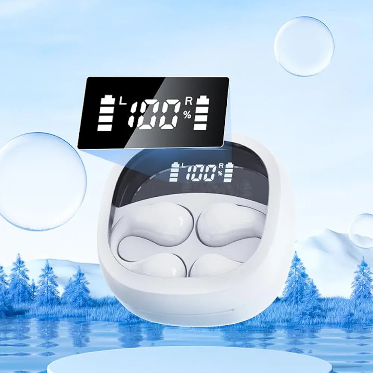 هدفون بلوتوثی اوپن ایر ElecSmart JR01 مدل 2024 | کلیپسی بیسیم ضدآب IPX4 مناسب ورزش و دویدن