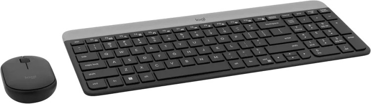 کیبورد و ماوس بیسیم لاجیتک Logitech MK470 Slim Combo با گیرنده نانو USB