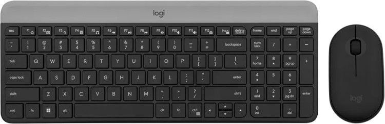 کیبورد و ماوس بیسیم لاجیتک Logitech MK470 Slim Combo با گیرنده نانو USB