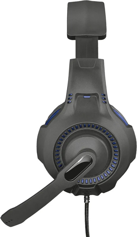 هدست گیمینگ تراست مدل Trust Gaming GXT 307B Ravu مناسب PS4 و PS5 با میکروفون قابل تنظیم و کابل ۲ متری – آبی