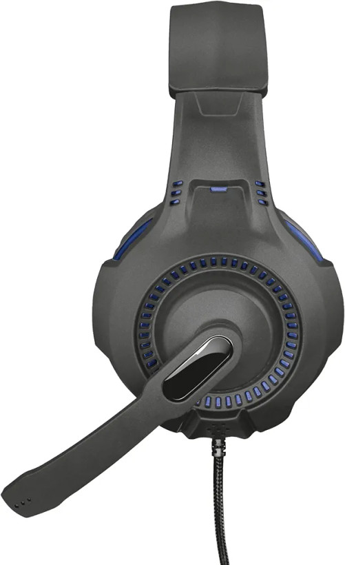 هدست گیمینگ تراست مدل Trust Gaming GXT 307B Ravu مناسب PS4 و PS5 با میکروفون قابل تنظیم و کابل ۲ متری – آبی