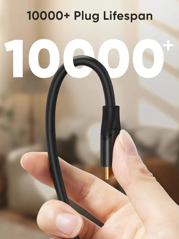 کابل USB-C به USB-A کِیبلکرییشن مدل CC1046، USB 3.1 Gen 2 با سرعت 10Gbps و شارژ 3 آمپر، 1.5 متر