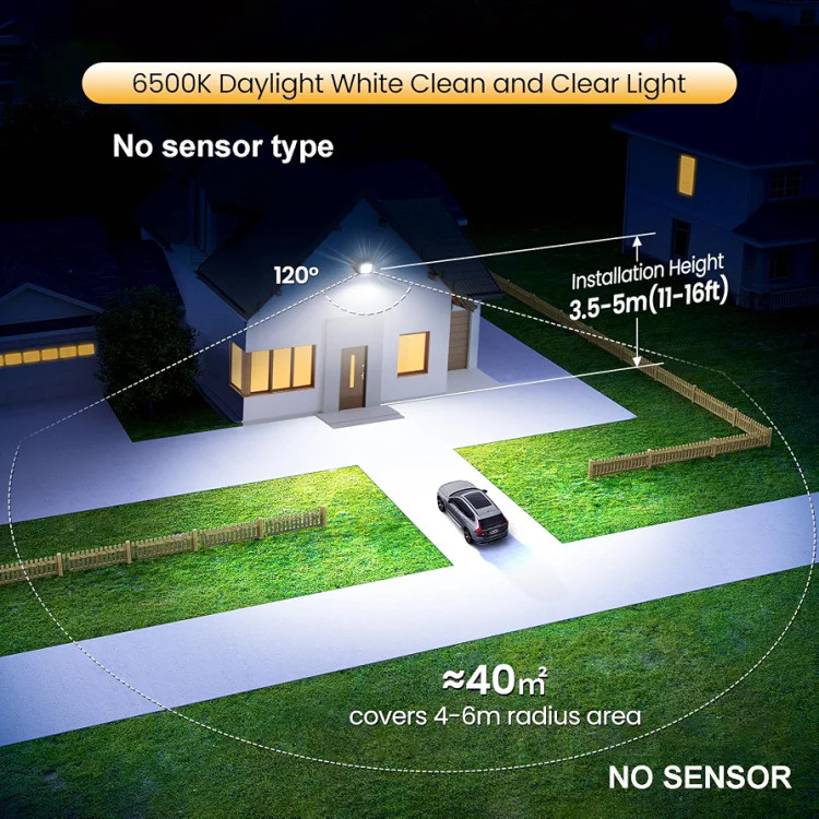 پروژکتور LED فضای باز 50 وات مدل 64000013 با استاندارد ضد آب IP66 پک دو عدد