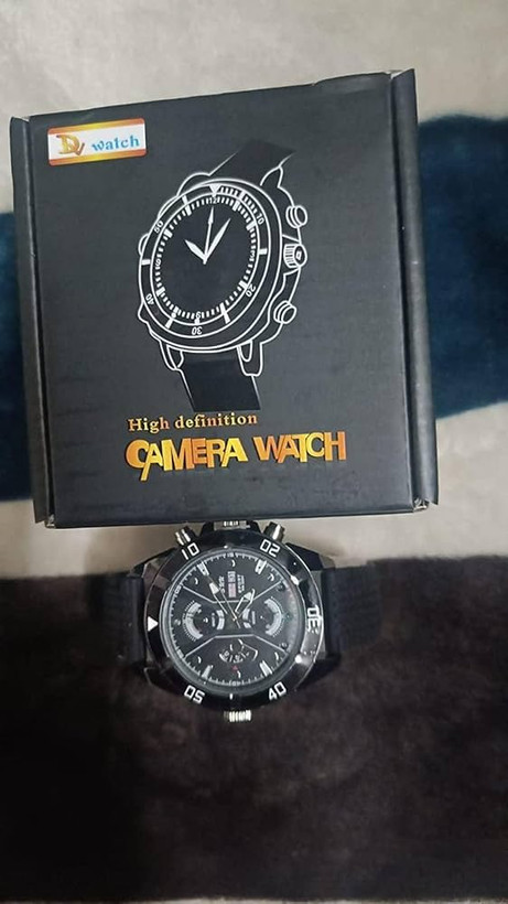 ساعت مچی دوربیندار CAMLEIGH مدل Smart Wrist Watch Camera، فیلمبرداری 1080P، ضبط صدا و تصویر، دید در شب و حافظه 32GB