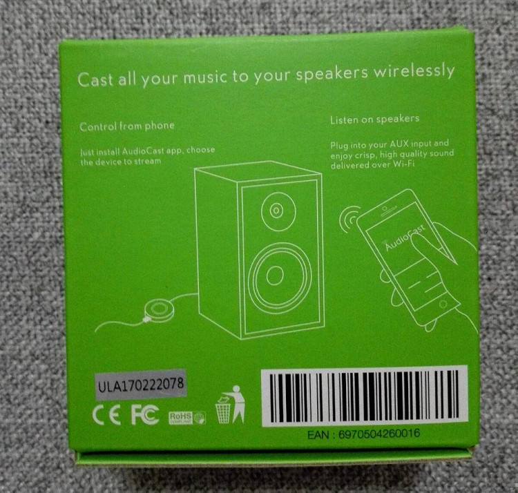 گیرنده صوتی بیسیم iEAST M5 AudioCast با Wi-Fi، AirPlay و DLNA
