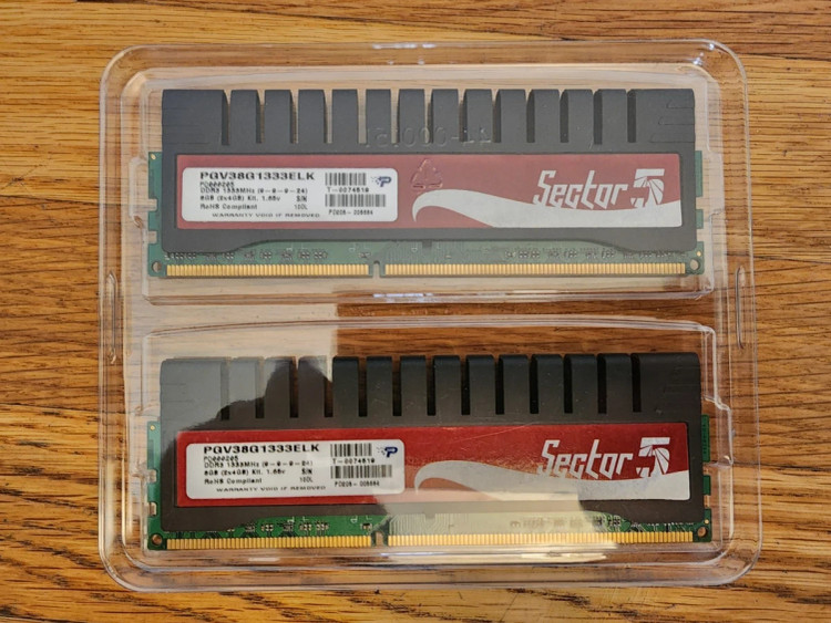 رم دسکتاپ پاتریوت Patriot DDR3 4GB (2×2GB) 1600MHz مدل PVV34G1600LLKB