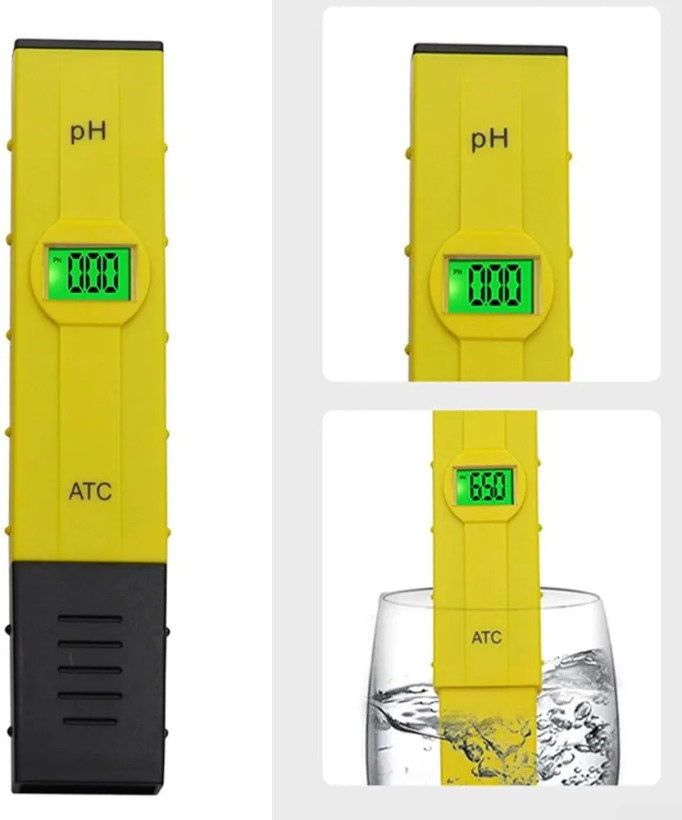 دستگاه دیجیتال تست pH آب مدل قلمی – PH متر دیجیتال قرمز