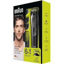 ماشین اصلاح چندکاره براون Braun MGK 3021، ۶ کاره، شارژی و مناسب اصلاح صورت و مو