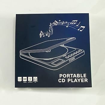 پخش‌کننده CD قابل حمل CCHKFEI با بلوتوث، اسپیکر و باتری شارژی ۲۰۰۰ میلی‌آمپرساعت