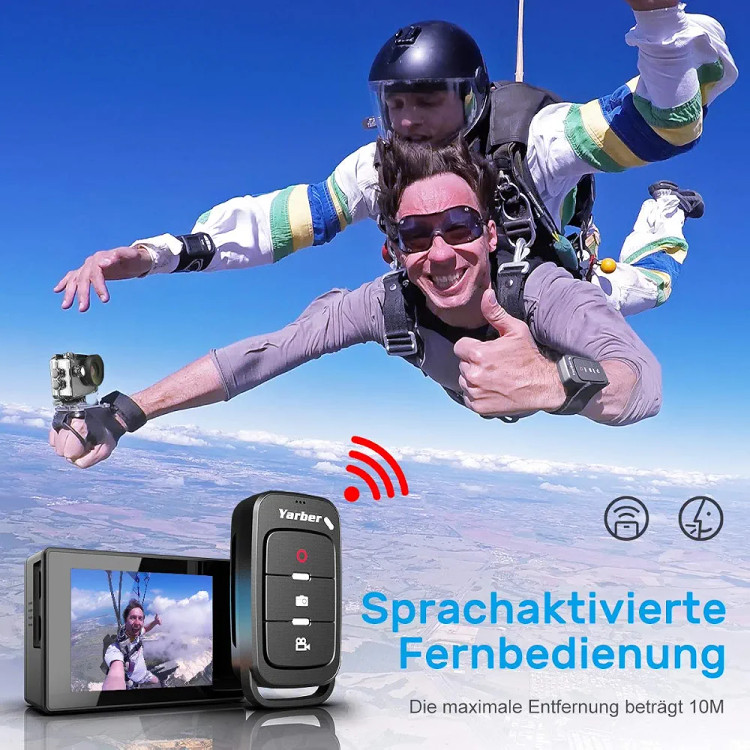 دوربین ورزشی یاربر AR01 مدل Action Cam مشکی