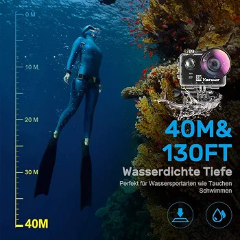 دوربین ورزشی یاربر AR01 مدل Action Cam مشکی