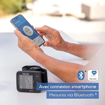 فشارسنج مچی بیورر BC 54 با فناوری Inflation، تشخیص آریتمی و اتصال Bluetooth