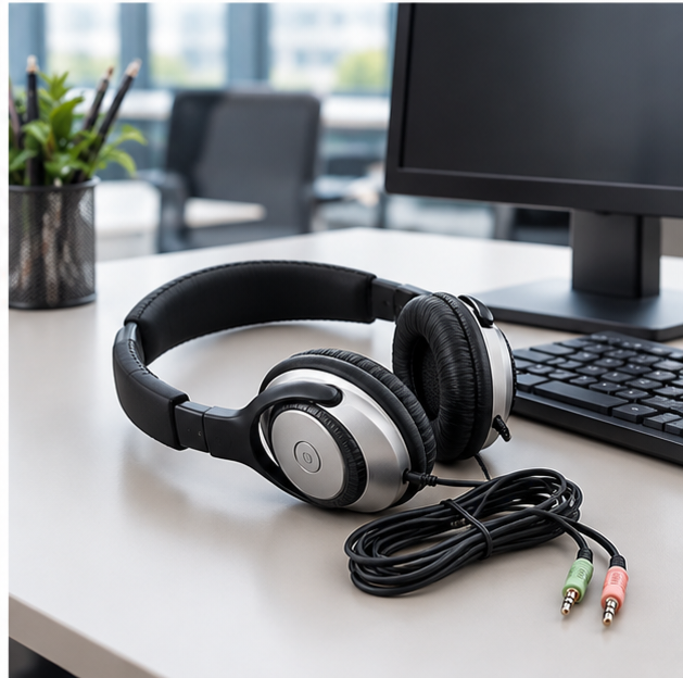 هدست کامپیوتر ویژن Vision مدل SV-512MV Hi-Fi با میکروفون