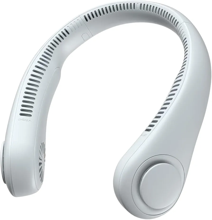 پنکه گردنی بدون پره Vaneless مدل Hanging Neck Fan شارژی USB، قابل حمل و بدون نیاز به دست
