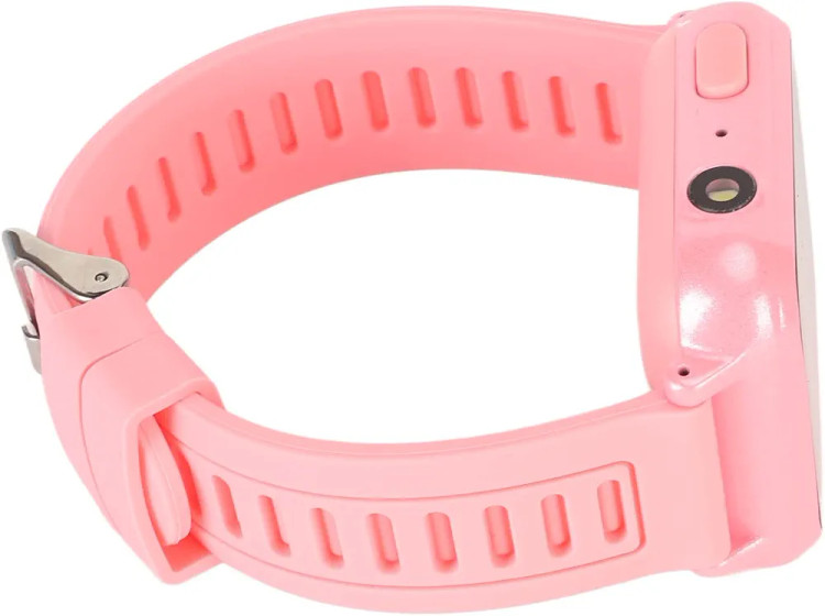 ساعت هوشمند کودک دخترانه مدل Kids Smart Watch با صفحهنمایش ۱.۵۴ اینچی، چراغقوه و ماشین حساب – صورتی