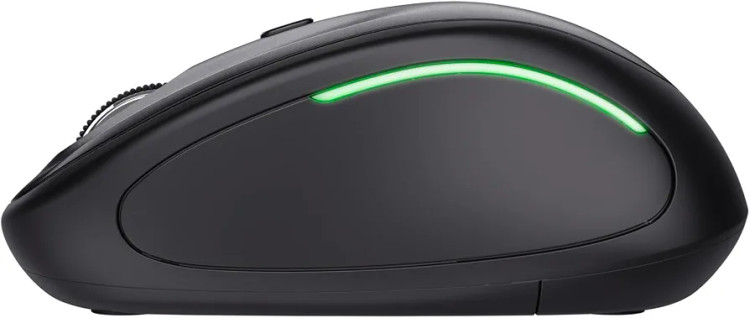 ماوس بیسیم تراست مدل Yvi FX با نورپردازی LED و دقت 800/1600 DPI