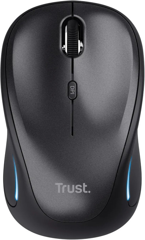 ماوس بیسیم تراست مدل Yvi FX با نورپردازی LED و دقت 800/1600 DPI