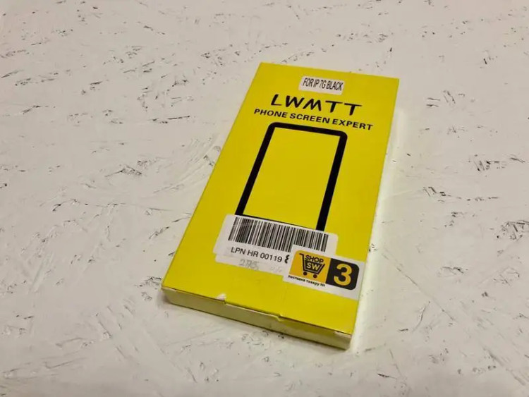 السیدی و تاچ آیفون 7 و 8 LWMTT مشکی به همراه مجموعه کامل ابزار تعویض